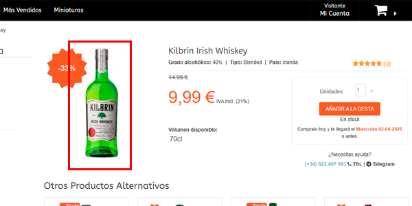 Ecommerce product-page image