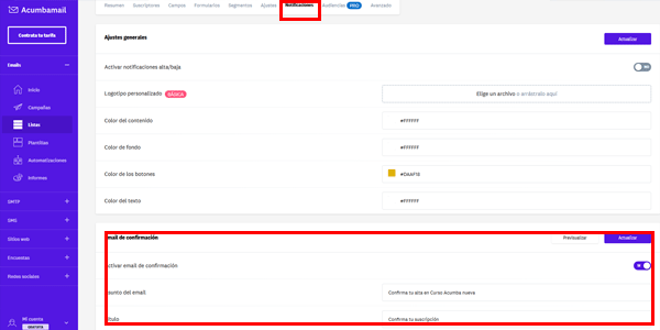 Kontroller bekreftelses-e-posten eller double opt-in