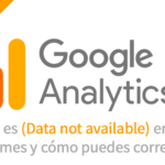 Data not available in Google Analytics