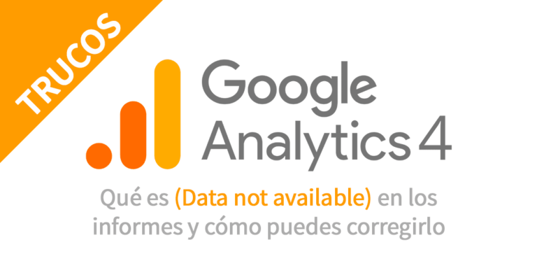 Data not available in Google Analytics