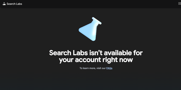 Error accessing AI Mode