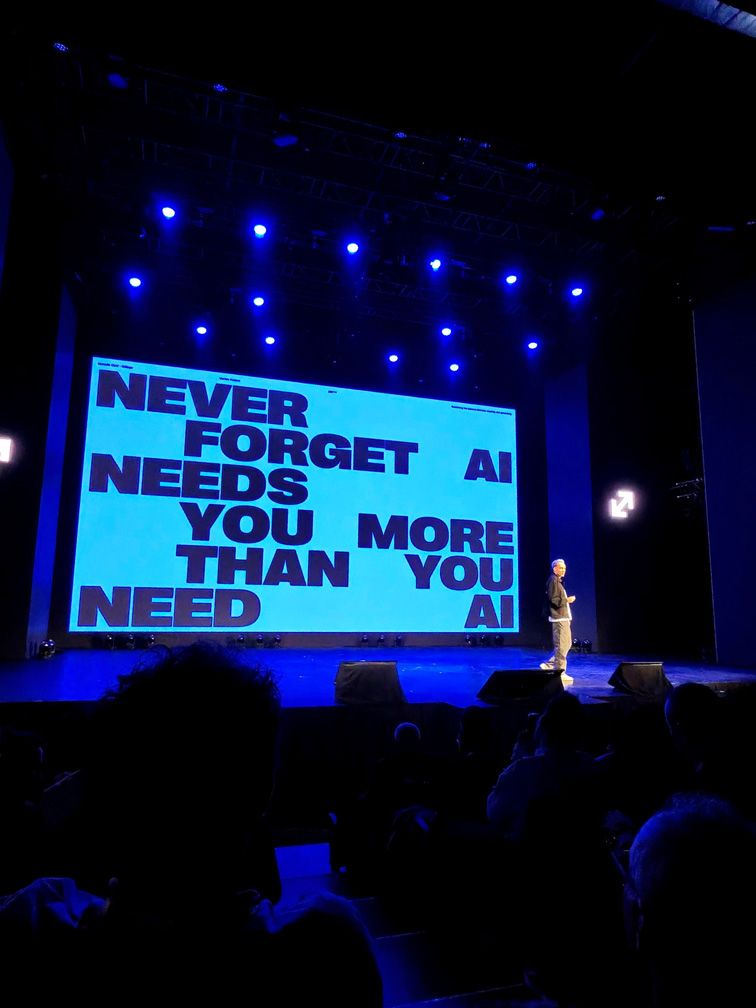 AI needs you more than you need AI
