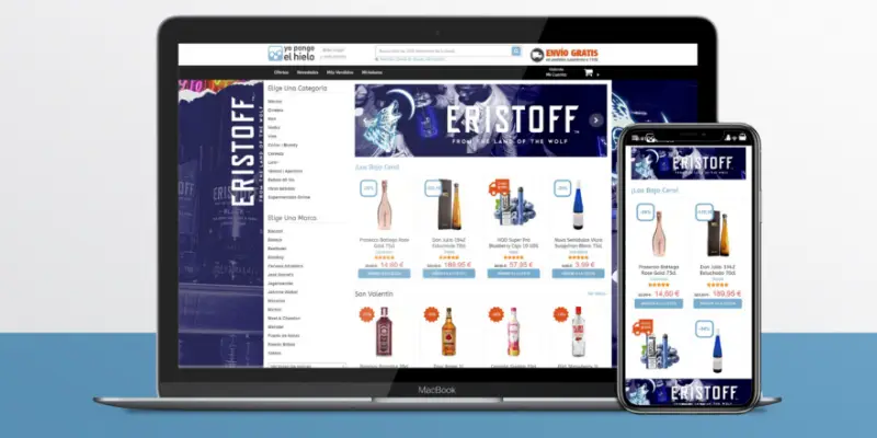 Yo pongo el hielo, mój pierwszy ecommerce