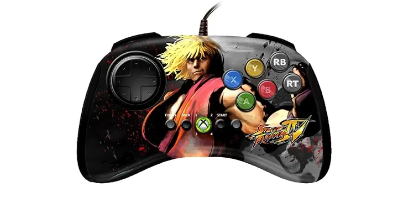 Mad Catz FightPad Street Fighter IV Ken special edition