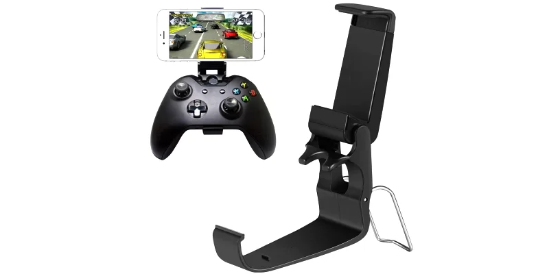 Grip attachment for Xbox controller on mobile