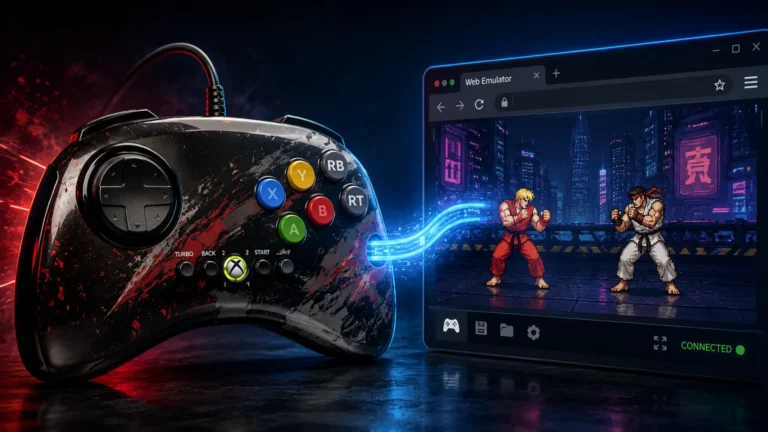 Come far funzionare un vecchio controller negli emulatori da browser