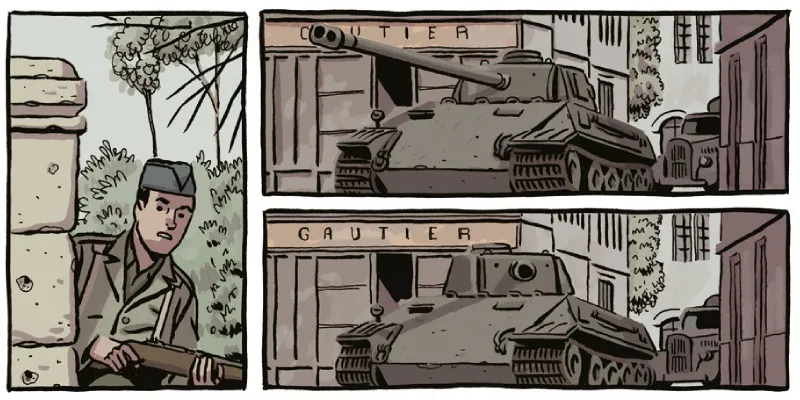 Vinheta de Los surcos del azar, de Paco Roca