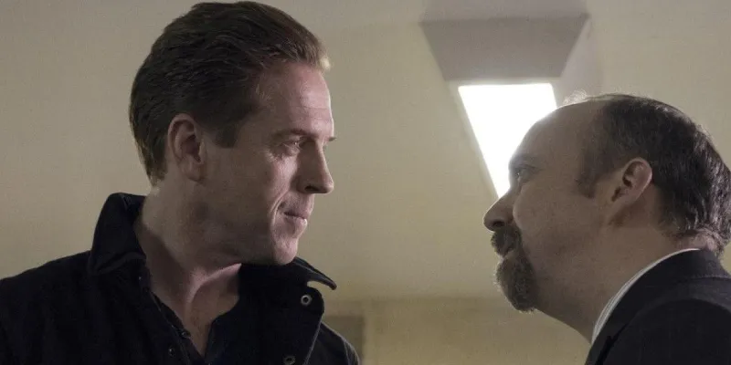 The two main protagonists of Billions