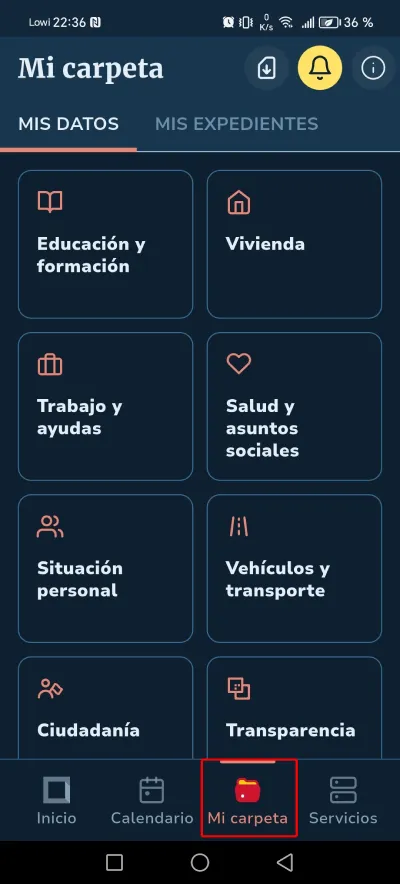 Mi Carpeta Ciudadana - Mi Carpeta