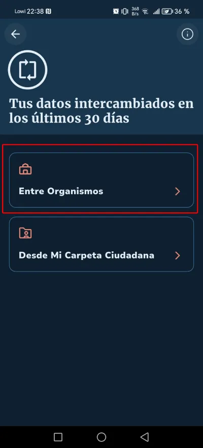 Mi Carpeta Ciudadana - Between bodies