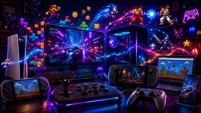 Formas de jugar a videjuegos