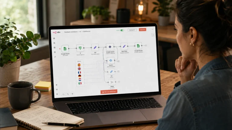 Cómo usar la IA para traducir y clasificar respuestas en un formulario de feedback de cliente