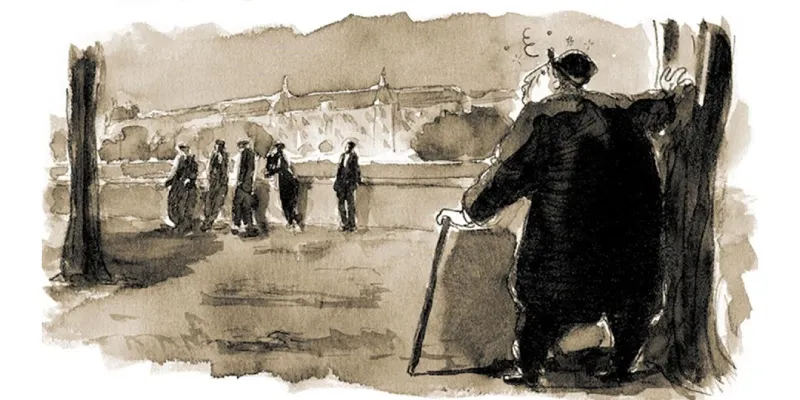 La Divina Commedia di Oscar Wilde, vignetta 1