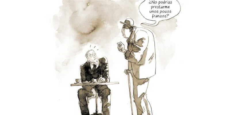 La Divina Commedia di Oscar Wilde, vignetta 2