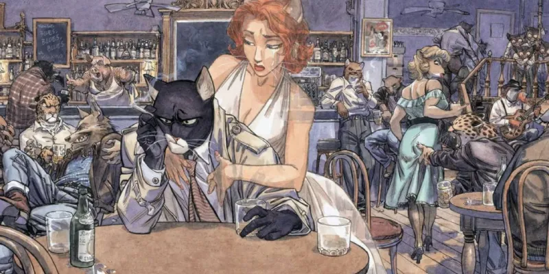 Blacksad panel