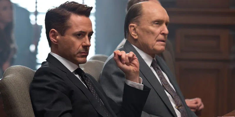 Robert Downey Jr. e Robert Duvall in The Judge