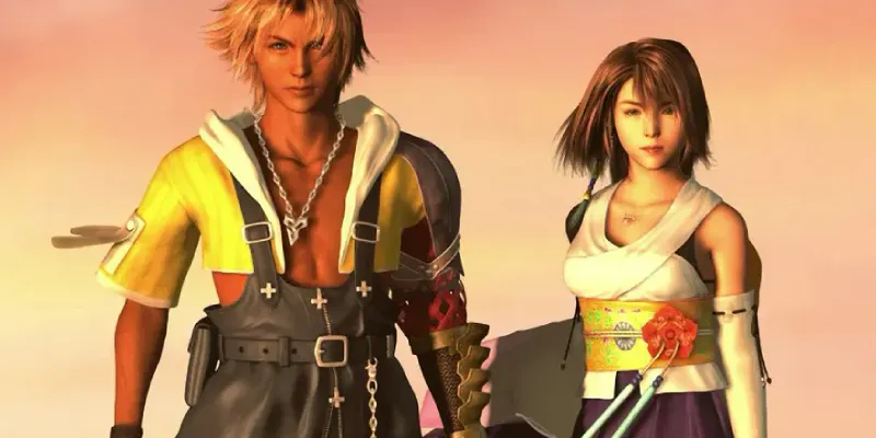 The protagonists of Final Fantasy X