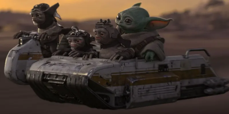 Grogu y sus amigos