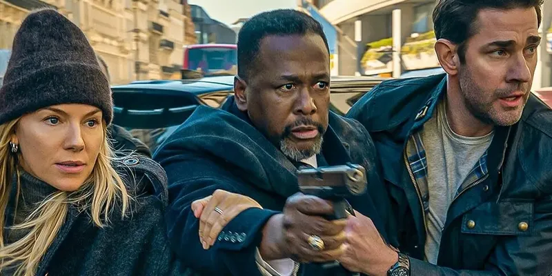 The leading trio of Tom Clancy's Jack Ryan: Ghost War