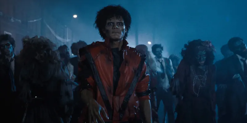 Clip Thriller en Michael