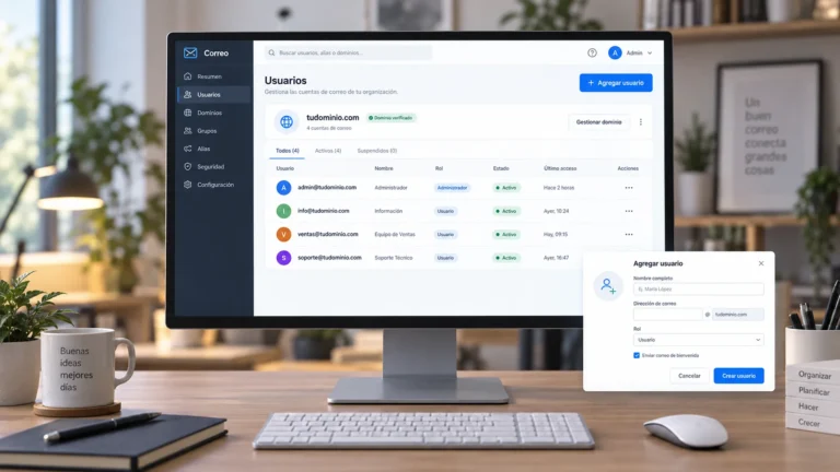 Cómo crear nuevos usuarios gratis en Zoho mail
