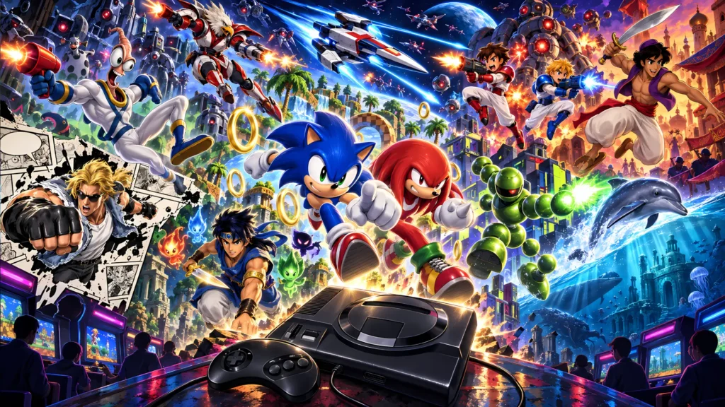 Los 10 juegos con mejores gráficos de Mega Drive