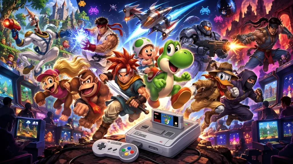 Los 10 juegos con mejores gráficos de Super Nintendo