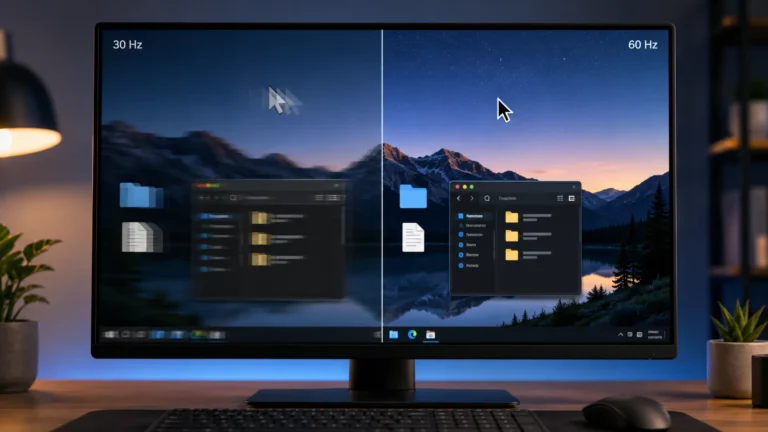 Como arreglar el problema del monitor 4k a 30hz