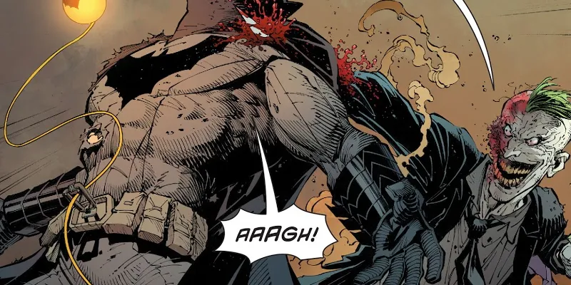 La batalla definitiva en el Joker y Batman
