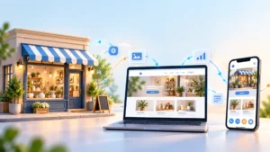 Cómo crear una web para negocio local con IA, optimizada y que convierta