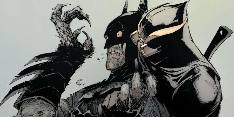 La pelea entre Batman y una Garra